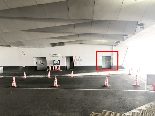 防災センターの位置