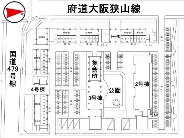 鷹合3丁目2-2駐車場の駐車場写真