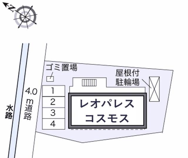 レオパレスコスモス駐車場【28470】の駐車場写真