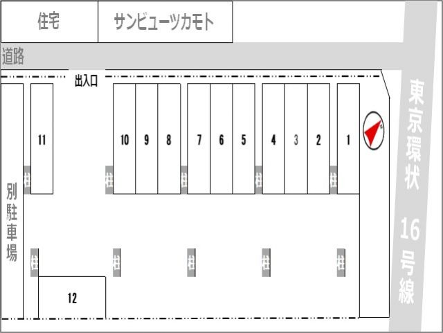 駐車場区画図