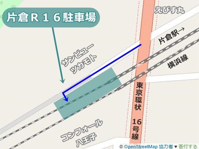 駐車場周辺地図