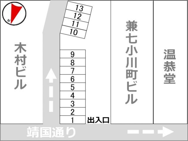 駐車場区画図