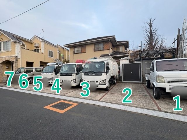 石川町1丁目24-6▽アキッパ駐車場の駐車場写真