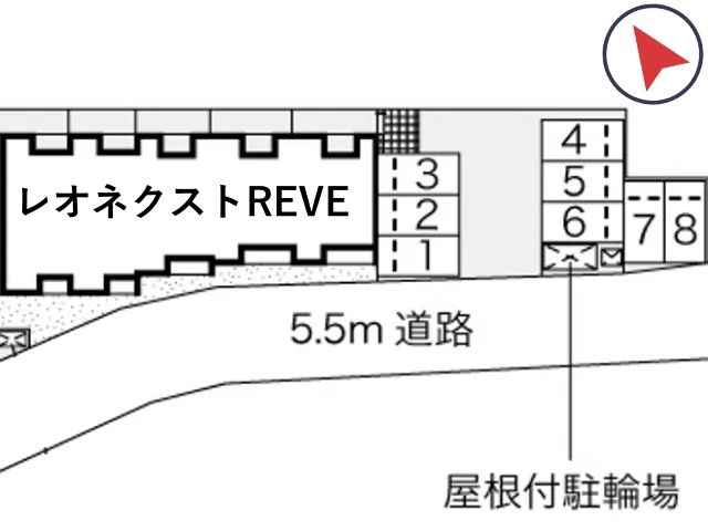 レオネクストREVE駐車場【52905】の駐車場写真