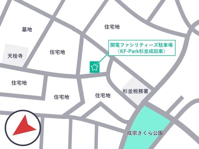 KF-Park杉並成田東の駐車場写真