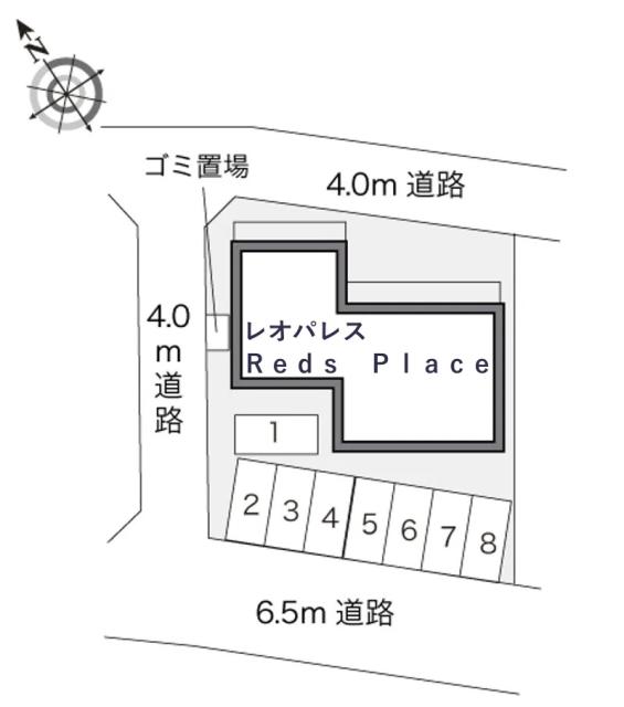 レオパレスReds Place駐車場【23867】の駐車場写真