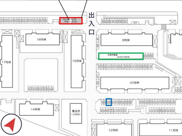 若松台第1 団地駐車場(10号棟付近)の駐車場写真
