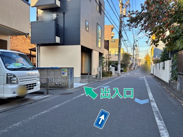 [4ce3d]仲六郷2丁目2 個宅アキッパ駐車場の駐車場写真