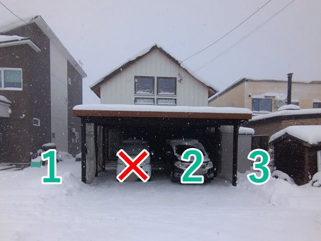 豊平区福住1条9丁目5-12駐車場の駐車場写真