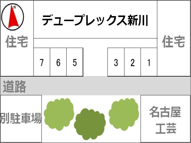 駐車場区画図