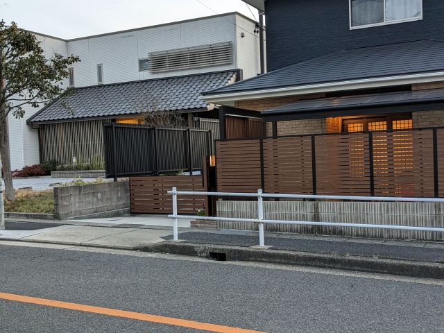 音聞山個人宅駐車場の駐車場写真