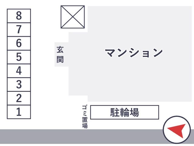 駐車場区画図