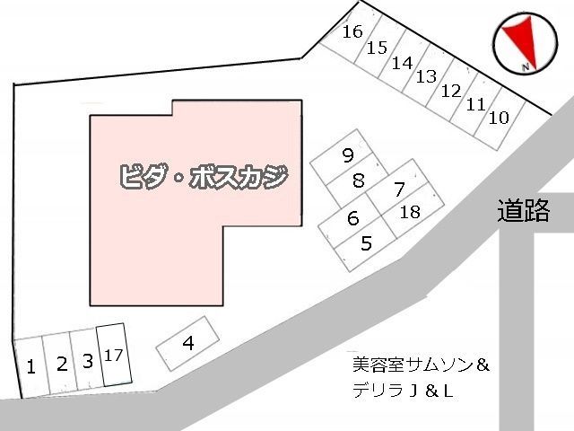 駐車場区画図