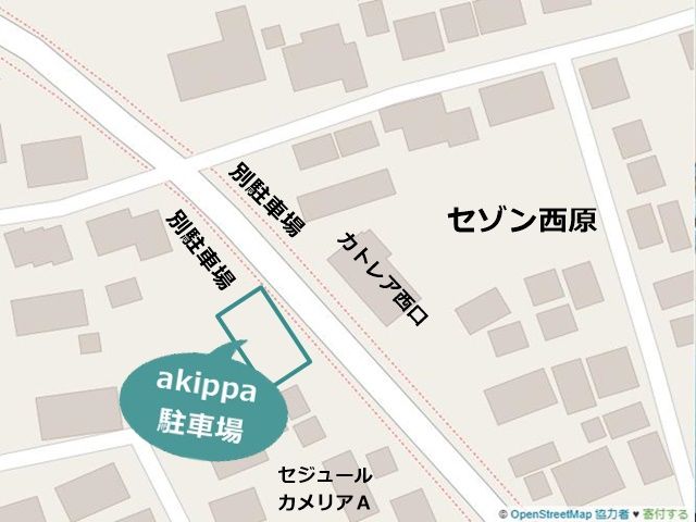 駐車場周辺地図