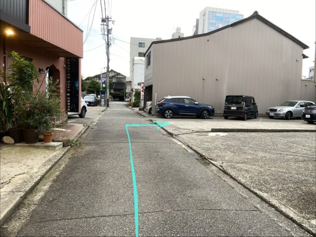 金沢市池田町三番丁<①番>夜間限定タテマチストリート近くの駐車場写真
