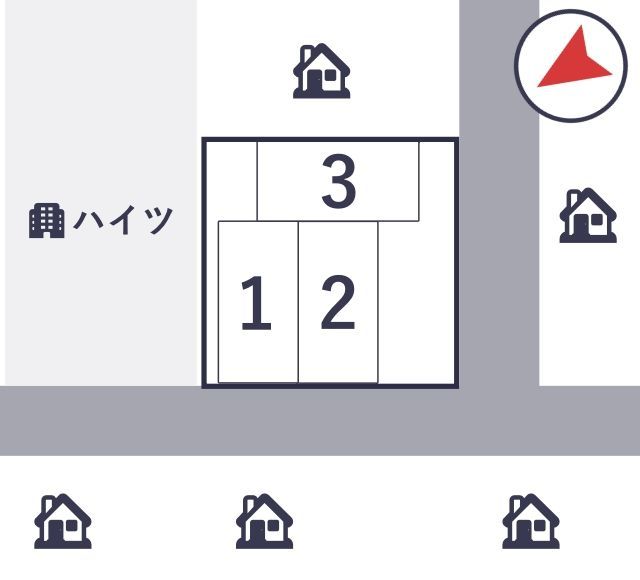 リロの駐車場 内藤1丁目の駐車場写真