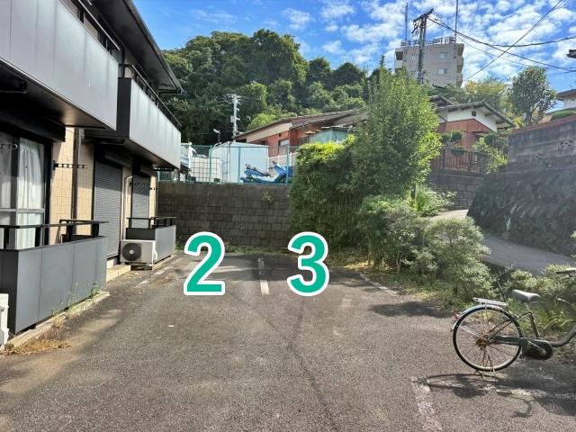 富岡東3丁目18-45 シェルハウス2☆アキッパ駐車場の駐車場写真