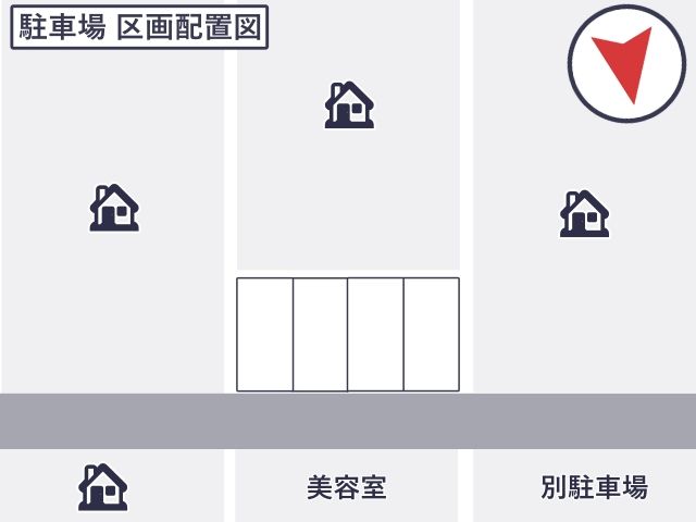 Nagaoka邸♕ 駐車場の駐車場写真