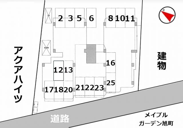 駐車場区画図