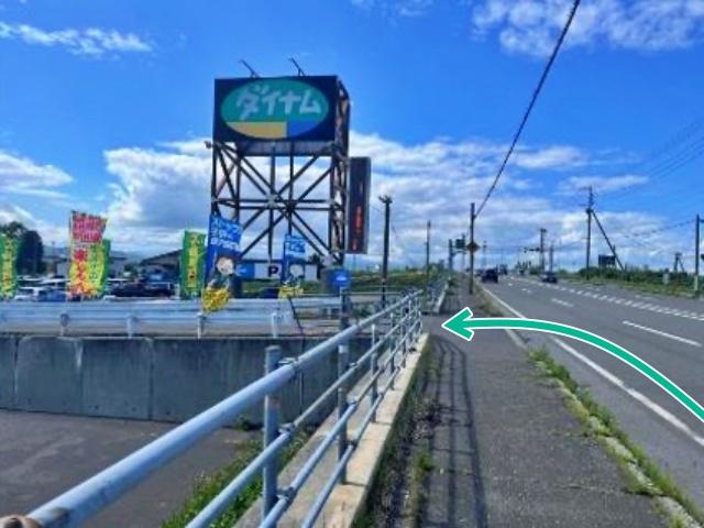 ダイナム砂川店 駐車場の駐車場写真