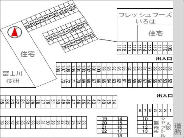 駐車場区画図