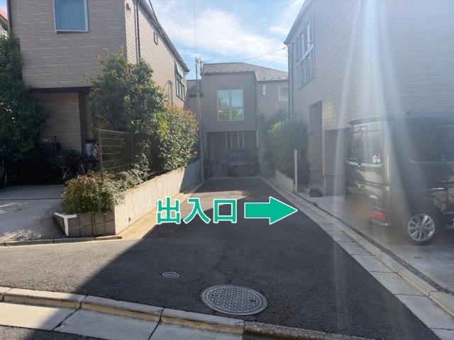 [500ff]東雪谷5丁目26▽個宅アキッパ駐車場の駐車場写真