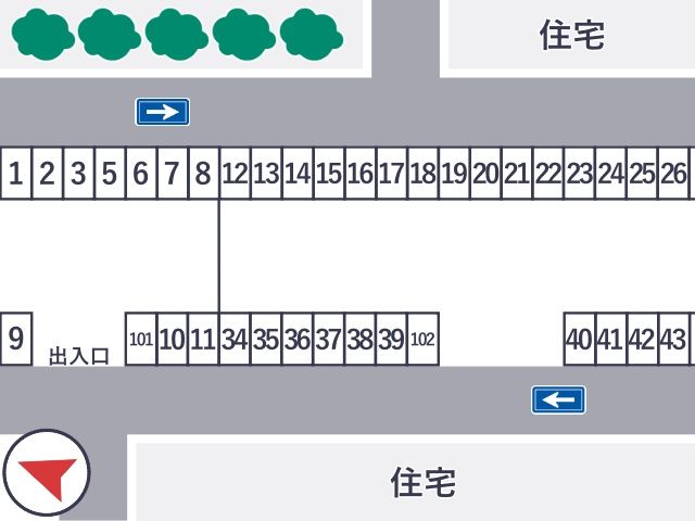 駐車場区画図