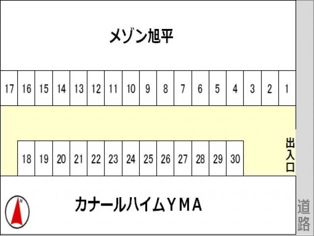 駐車場区画図
