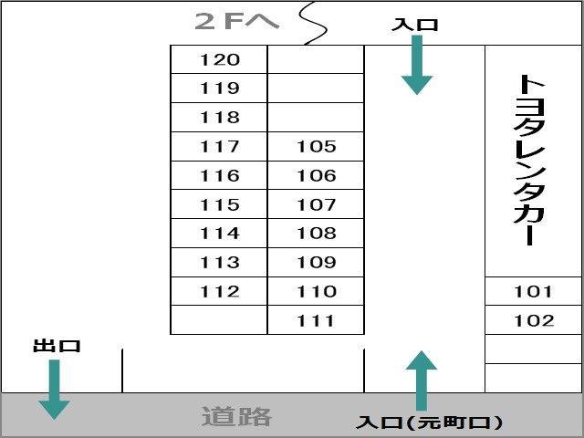 駐車場区画図