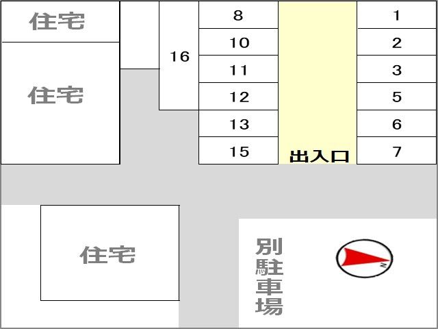 駐車場区画図