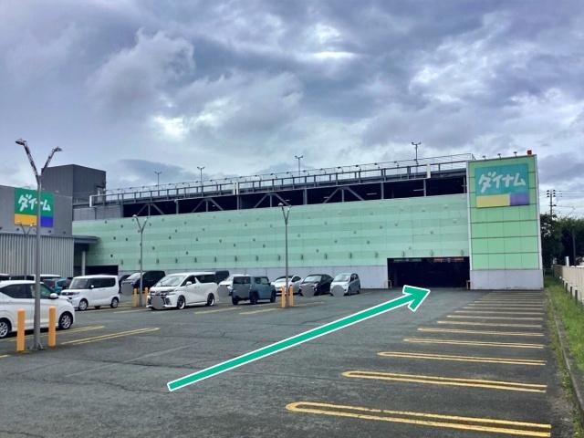 ダイナム山形寒河江店【立体駐車場2Fエリア】の駐車場写真