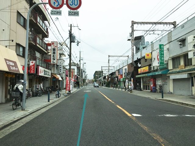 2.直進してください。