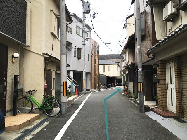 5.直進してください。