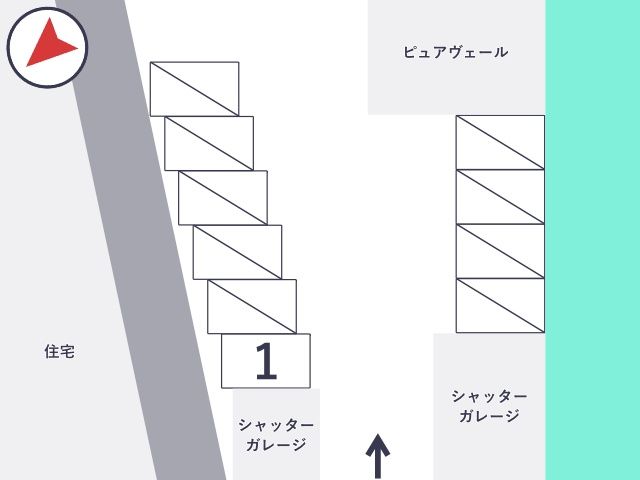 大桐3丁目26-22 駐車場の駐車場写真