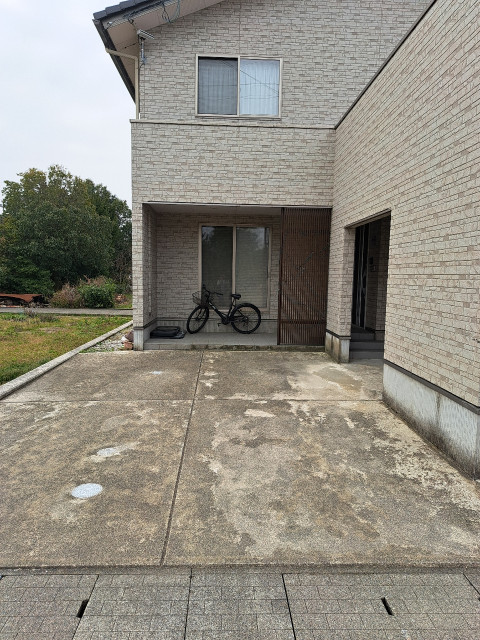 戸板小学校近くの駐車場写真