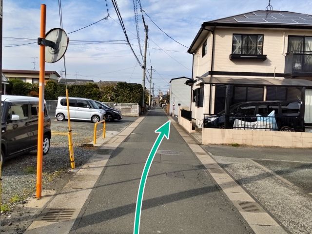 帯山5丁目月極駐車場の駐車場写真