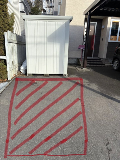 清田7条4丁目9-18駐車場の駐車場写真