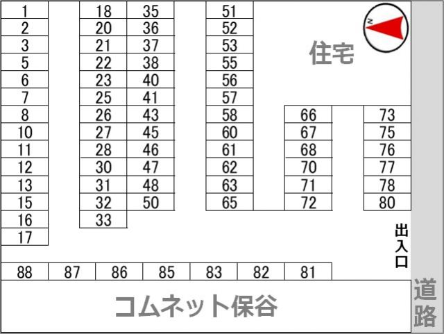 駐車場区画図