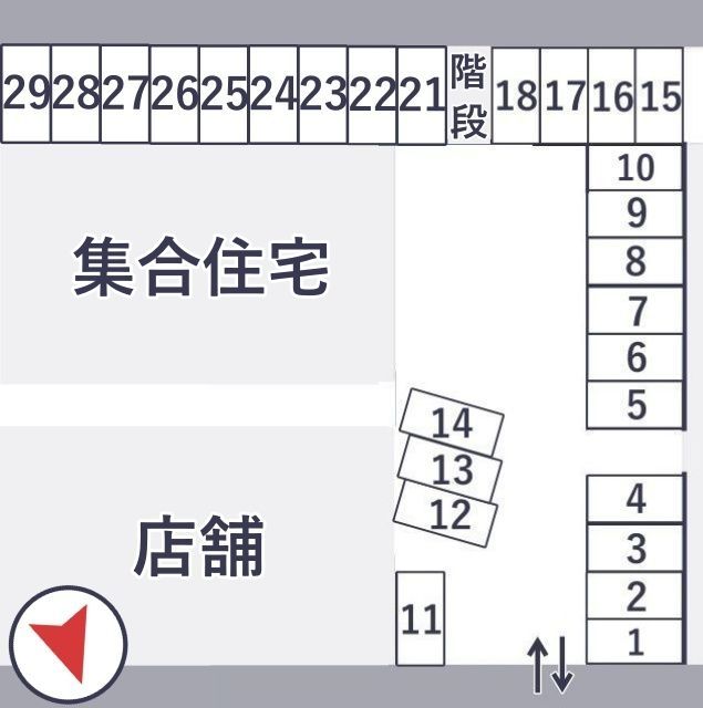 プラトー原駐車場の駐車場写真