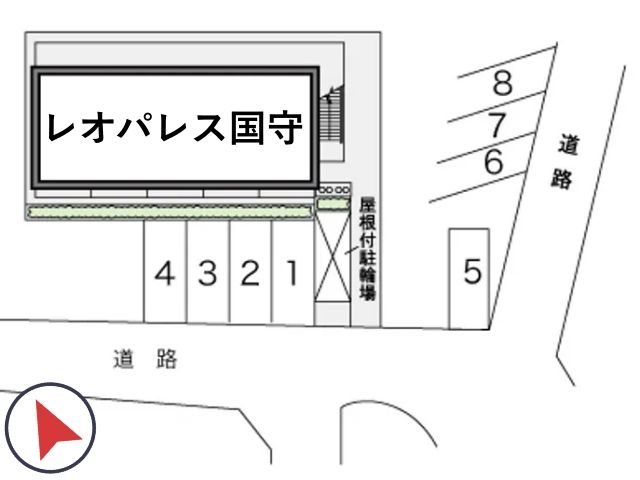 レオパレス国守駐車場【15146】の駐車場写真
