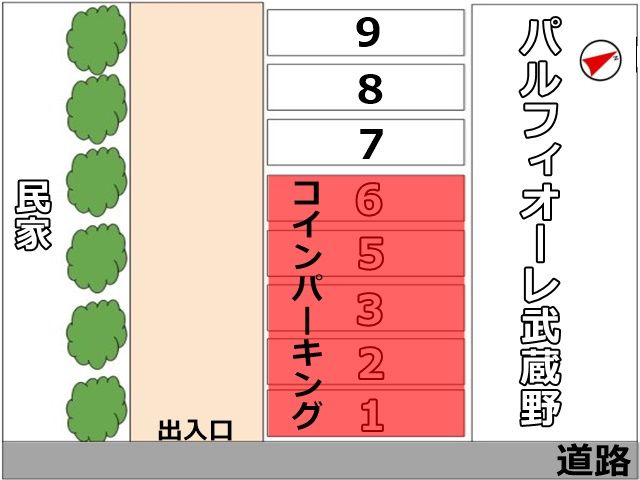 スペースをご確認のうえ、ご利用ください