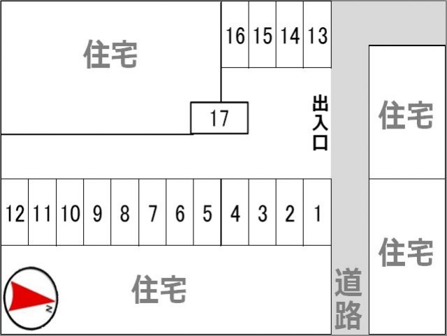 駐車場区画図