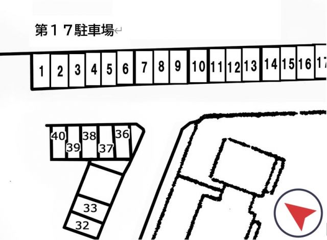 高塚団地2街区17駐車場の駐車場写真