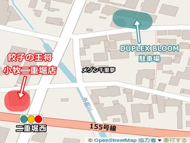 駐車場周辺地図