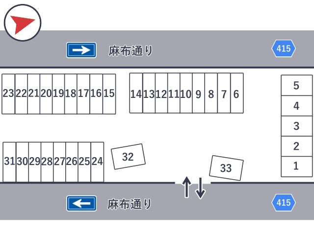 0180麻布永坂駐車場 (33)の駐車場写真