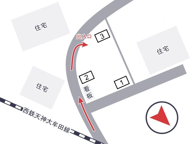 駐車場区画図