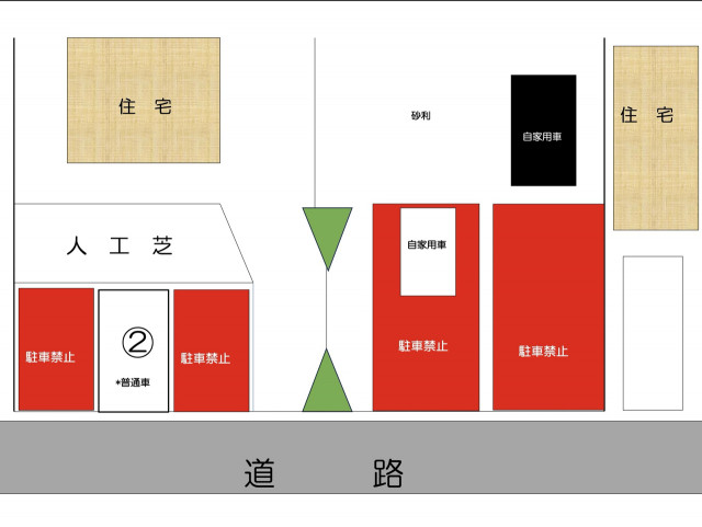 南流山フラワーP2の駐車場写真