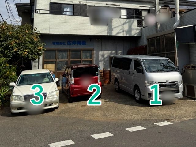 上矢切1158-3 広伸精機☆アキッパ駐車場の駐車場写真