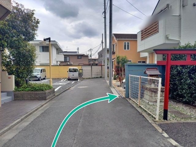 駐車場周辺③