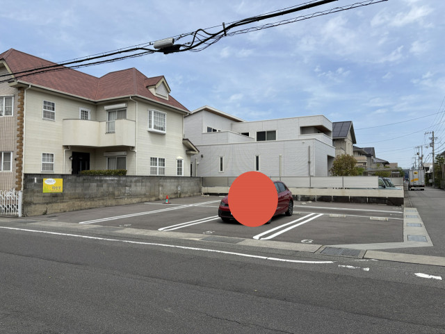 山城団地コーナー6番駐車場の駐車場写真